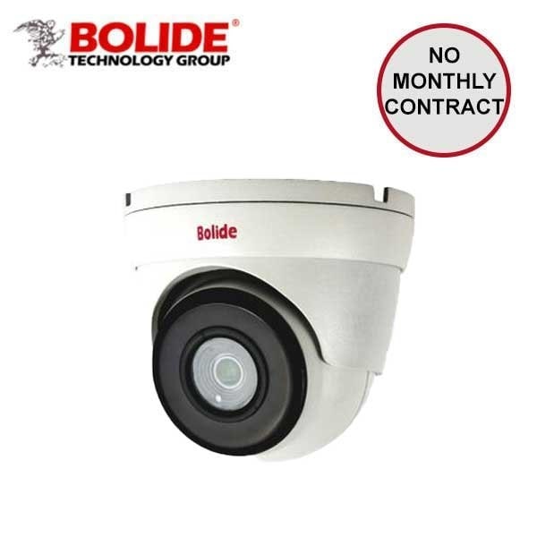 Bolide H.265 8MP ( 4K ) 3.6mm Fixed Lens IP66 IR Eyeball Camera, POE, 12VDC, IR Up to 75ft, Built-in Mic BOL-BN9019 - main